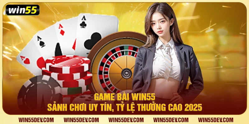 Game Bài Win55 – Sảnh Chơi Uy Tín, Tỷ Lệ Thưởng Cao 2026 Game Bài Win55 – Sảnh Chơi Uy Tín, Tỷ Lệ Thưởng Cao 2026