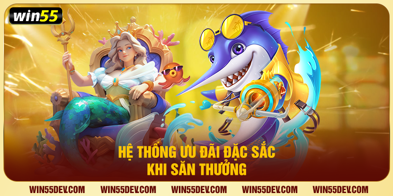 Bắn Cá Long Vương Win55 – Săn Báu Vật Thần Thoại Thủy Cung