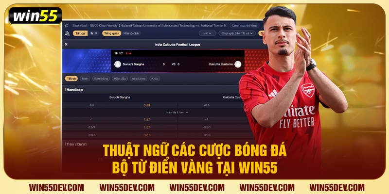 Thuật Ngữ Cá Cược Bóng Đá - Bộ Từ Điển Vàng Tại Win55
